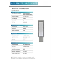 100 watt street light AC