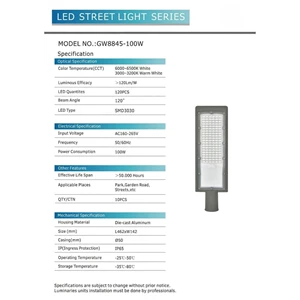 100 watt AC LED street light
