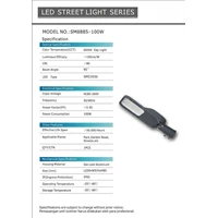 100 watt AC street light
